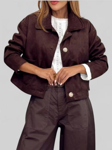 Chaqueta Soffie Chocolate