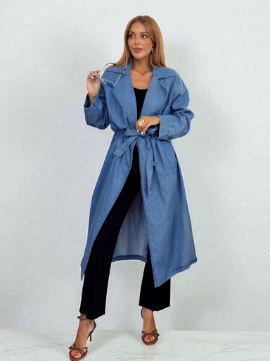 Gabardina Zala Denim Claro [1]