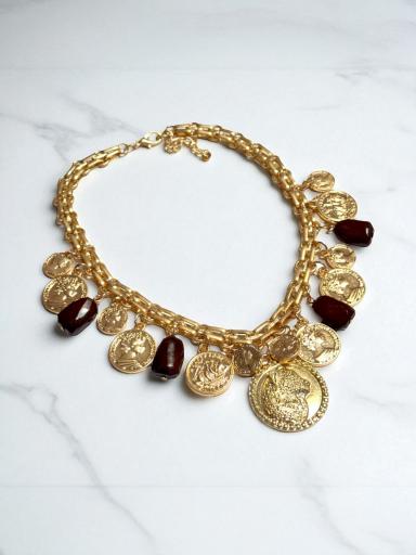 Collar Monedas Combinada [0]