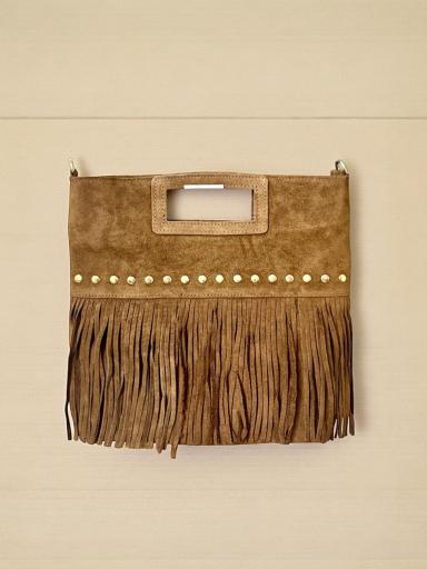 Bolso 100% piel Camel