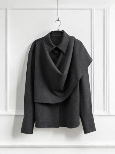 Camisa Capa Talía Gris [0]