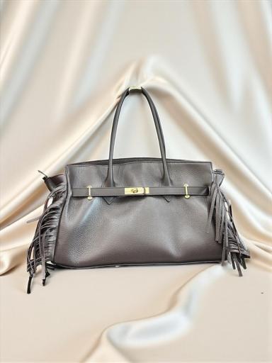 Bolso Piel Marrón 