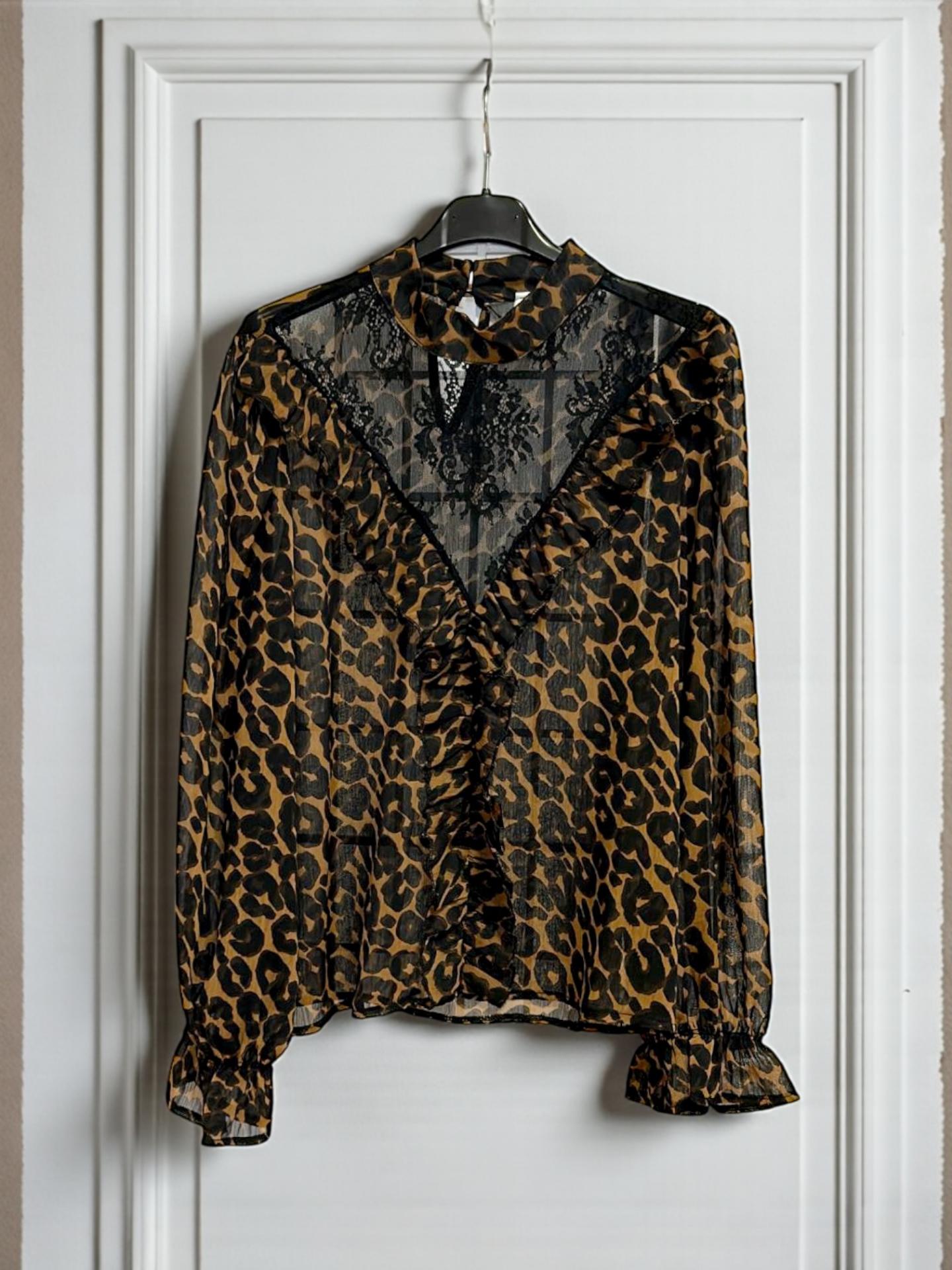 Camisa Roma Encaje Print