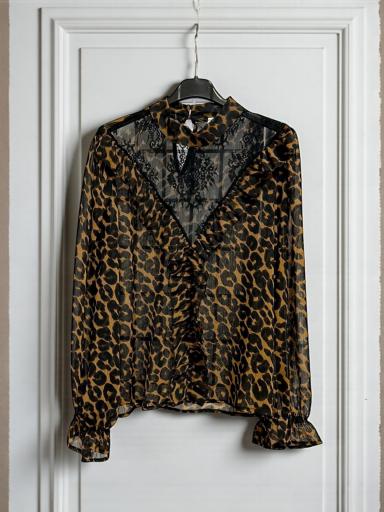 Camisa Roma Encaje Print