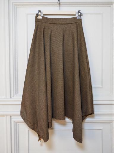 Falda Lemira Oliva [0]