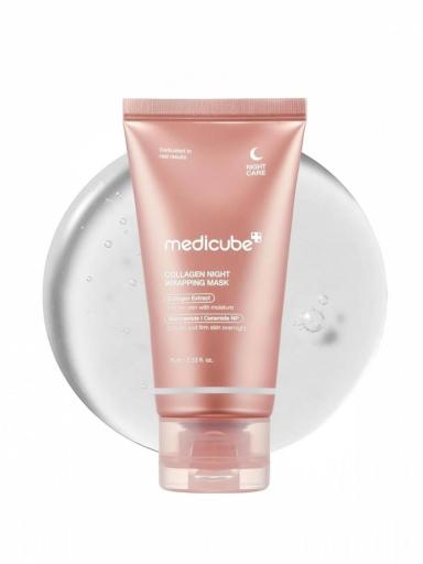 Mascarilla envolvente nocturna de colágeno MEDICUBE 75 ml