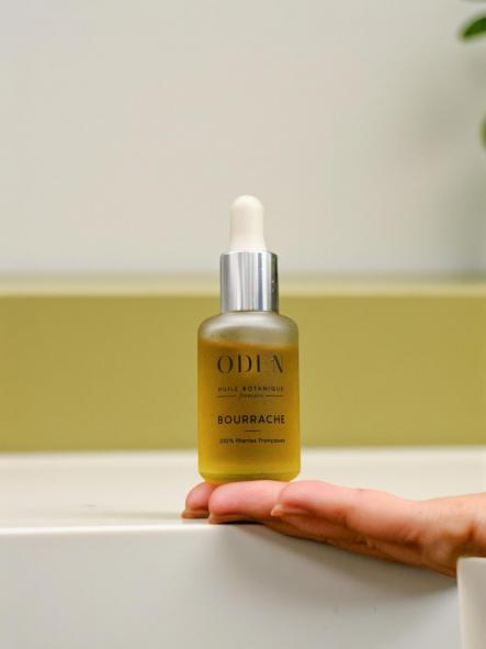 Aceite facial de BORRAJA: revitalizante para pieles maduras