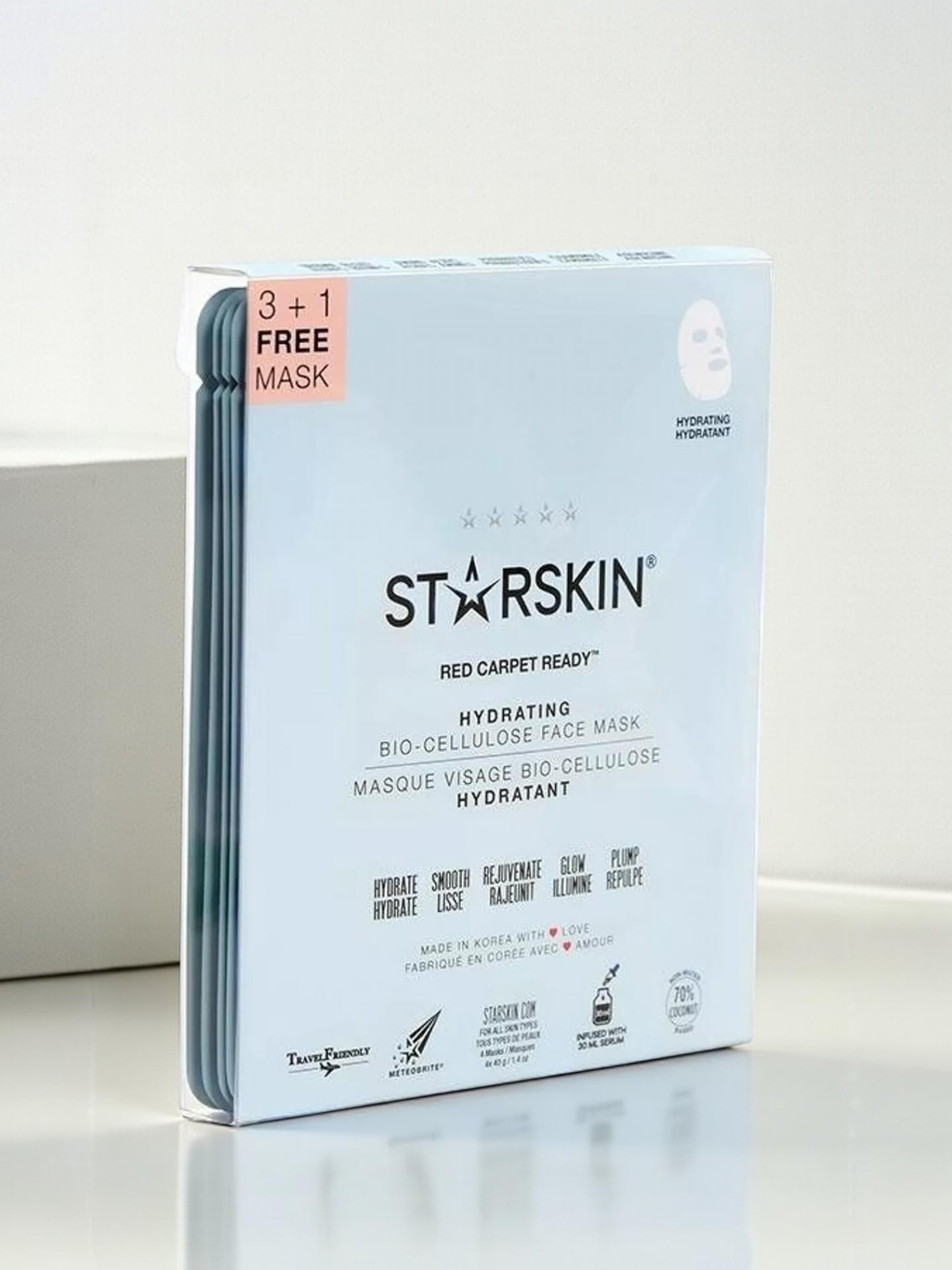 Mascarilla BIOCELULOSA Paquete de 3+1