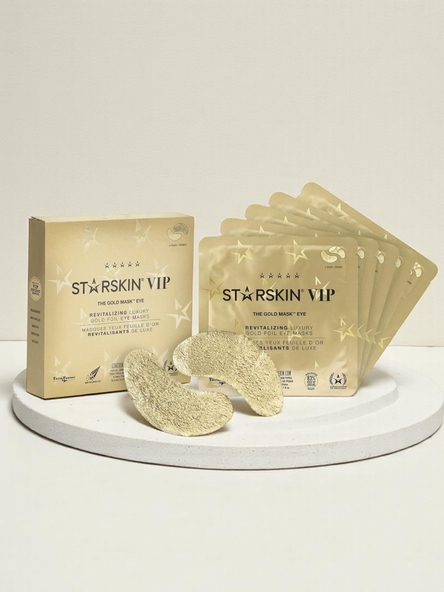 VIP The Gold Mask™ Eye - Paquete de 5 - Almohadillas revitalizantes para ojos