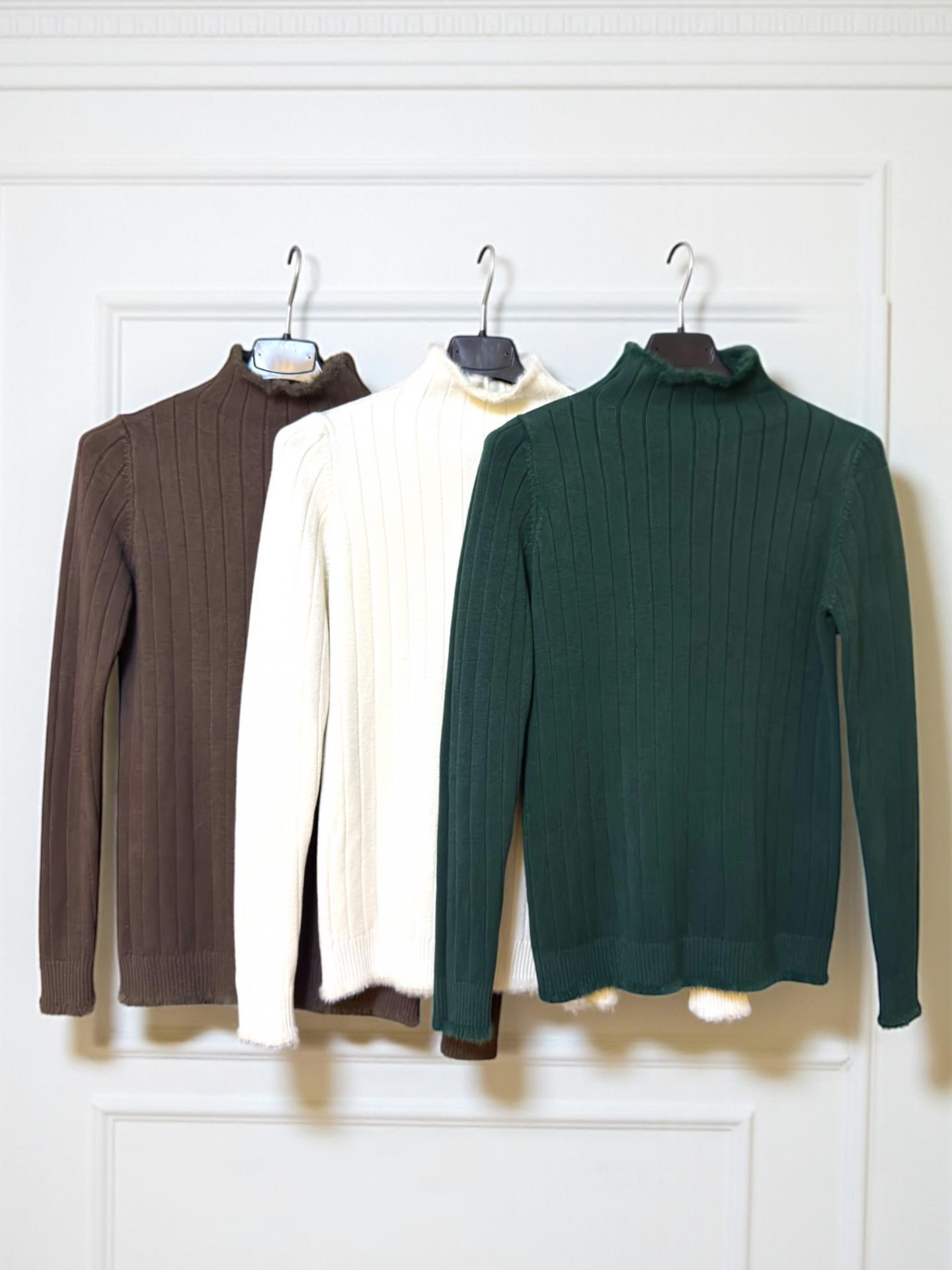 Suéter Cuello Plumas