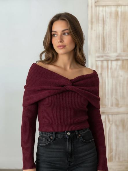 Jersey Alpaca Burdeos 