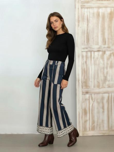 Pantalón Paulette Marino