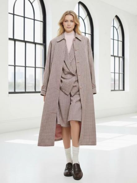 Gabardina Ginger Rosa  [1]