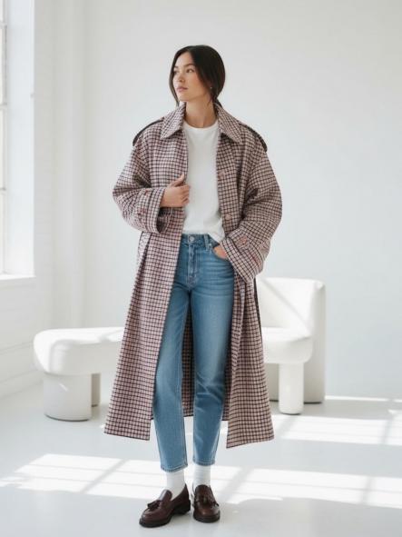 Gabardina Ginger Rosa  [0]