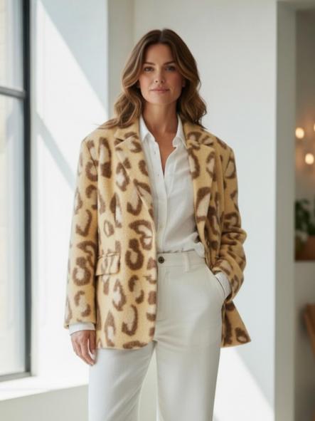 Abrigo Daniela Vainilla