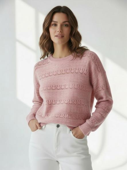 Jersey Pedrería Rosa