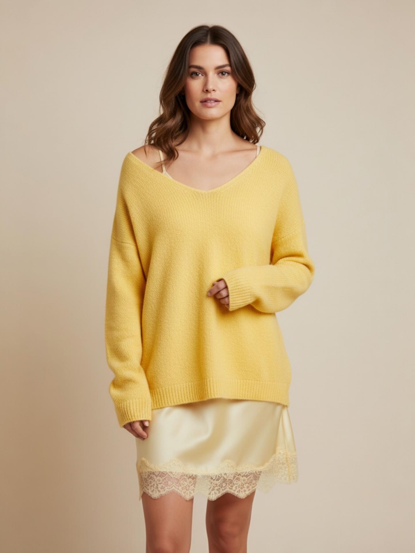 Jersey Alpaca Sarow Amarillo