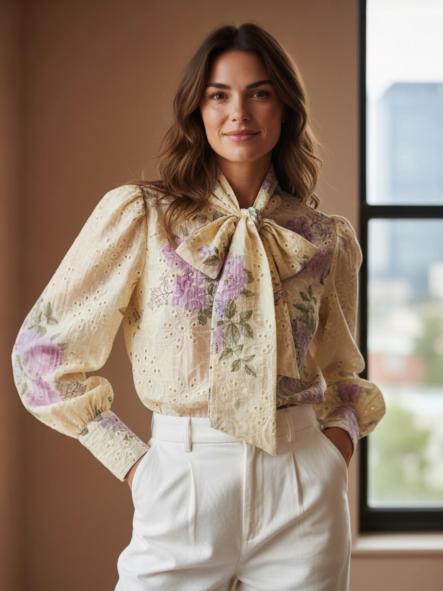 Camisa Violet Amarillo