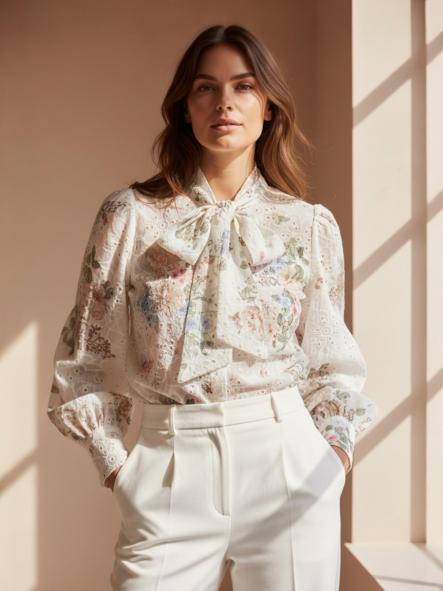 Camisa Violet Blanco