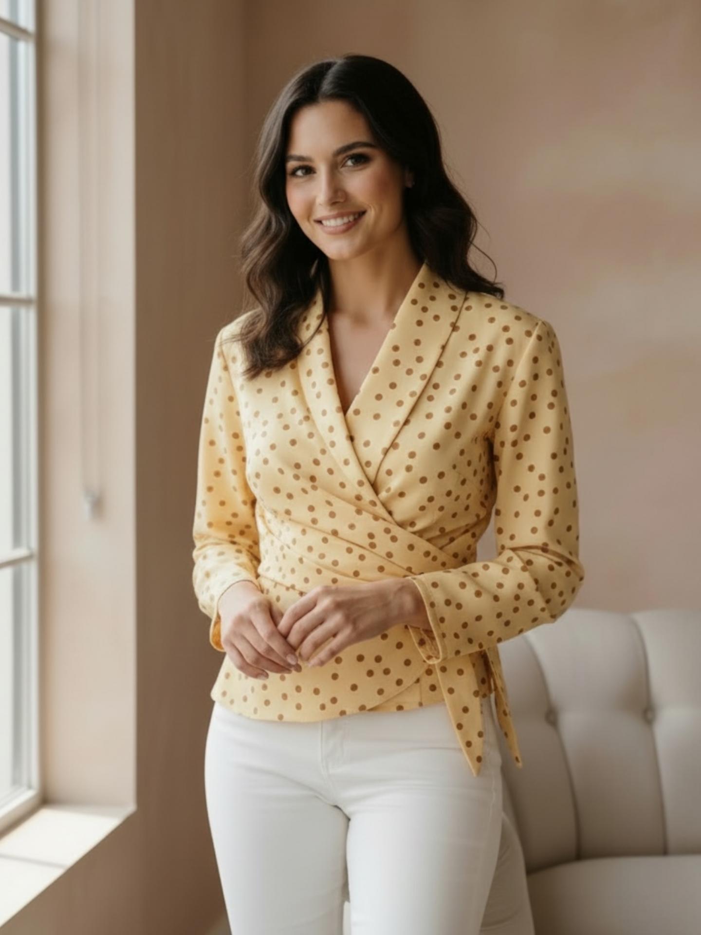 Blusa Point Vainilla