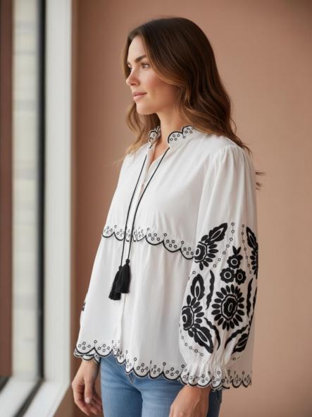 Blusa Leris Blanco