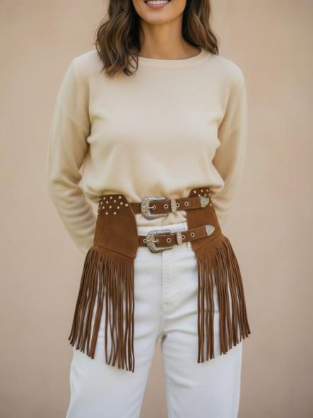 Fajín Piel 3760 Marrón 