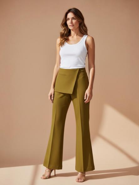 Pantalón Sack Verde