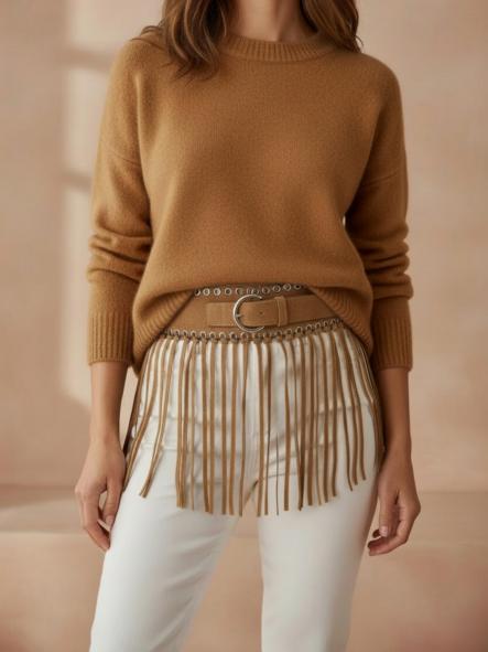 Fajín Piel 5678 Camel