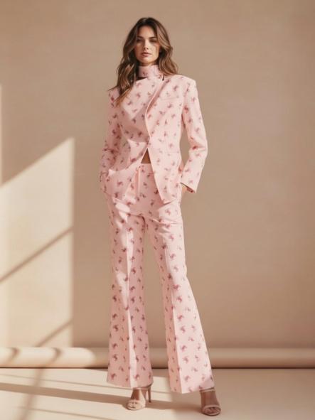 Pantalón Iria Flower Rosa 