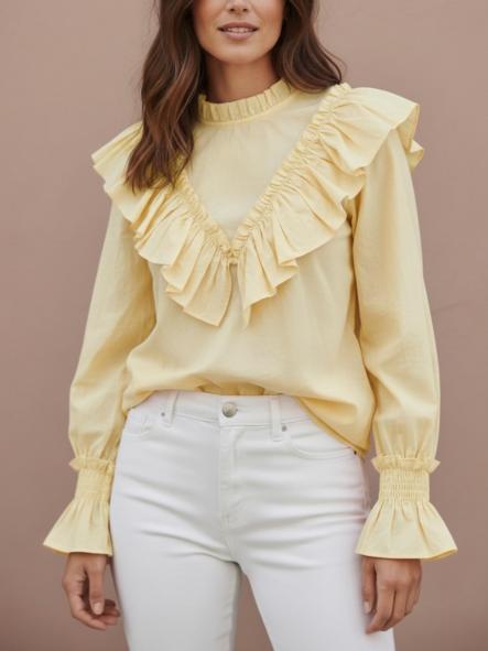 Camisa Nuria Vainilla