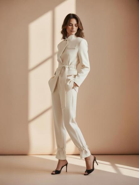 Pantalón Cool Blanco Roto