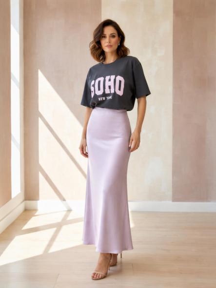 Falda Tribal Malva [0]