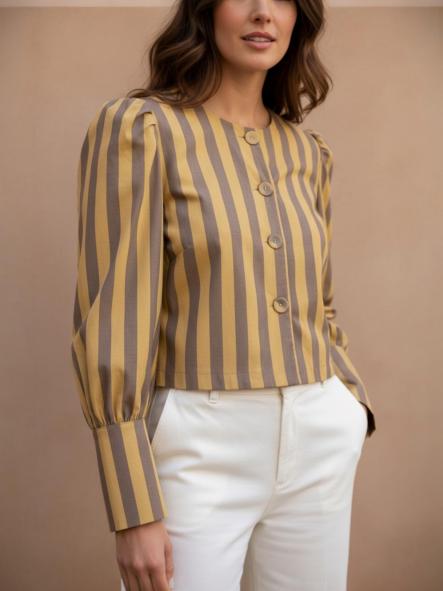 Chaqueta Plast Amarillo [0]