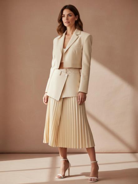 Falda Voill Crema [0]