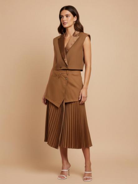 Falda Voill Camel [0]