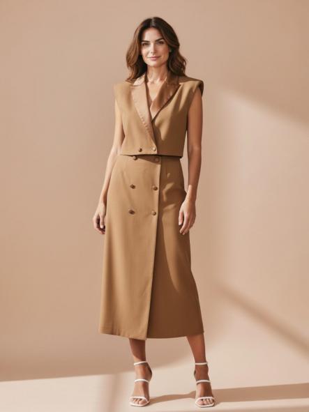 Falda Kala Camel [0]