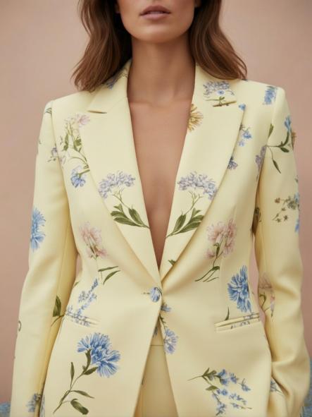 Chaqueta Leivat Vainilla 