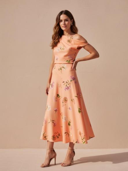 Vestido Ágata Salmón 