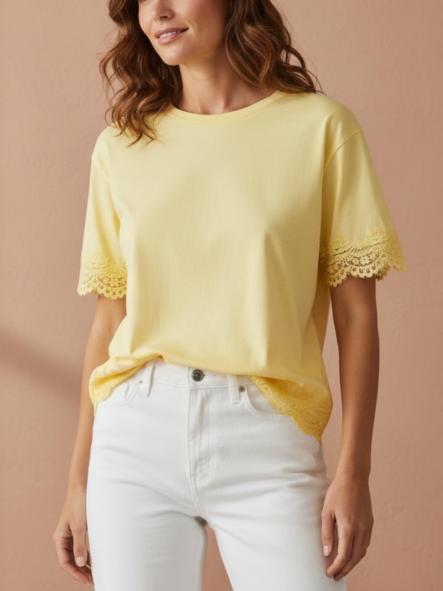 Camiseta Ivonne Vainilla