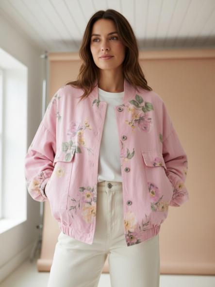 Chaqueta Triana Rosa