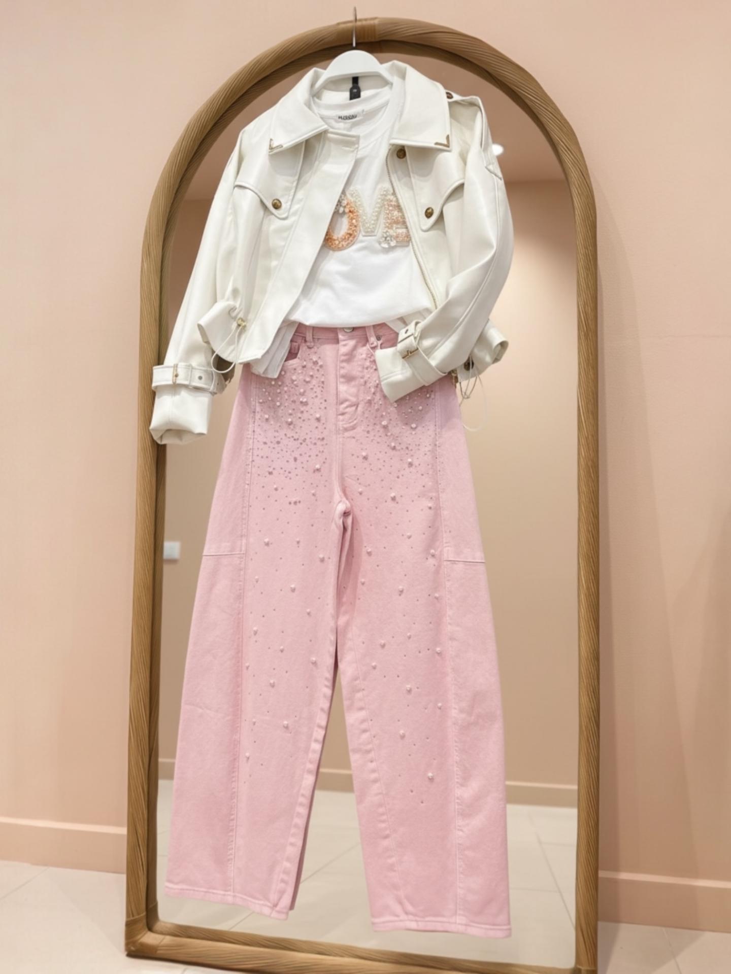 Jeans StaF Pearls Rosa