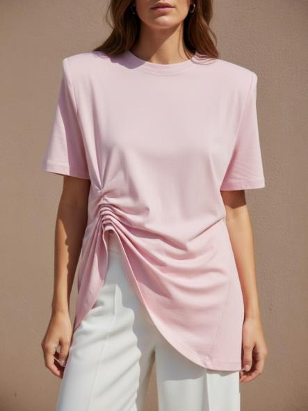 Camiseta Isabel Rosa