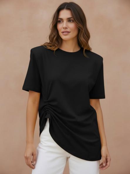 Camiseta Isabel Negro