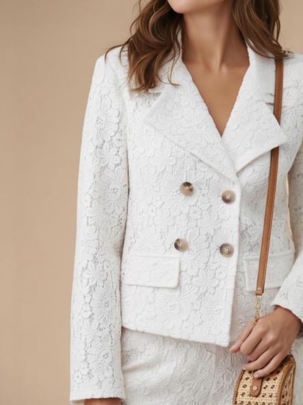 Chaqueta Amesis Blanco