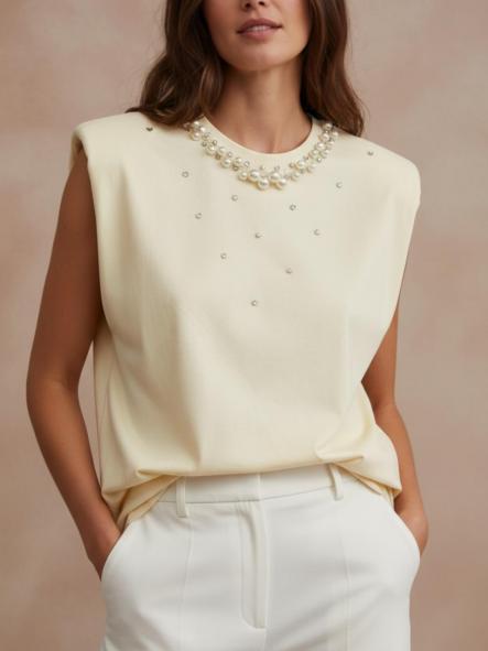 Camiseta Again Vainilla [0]