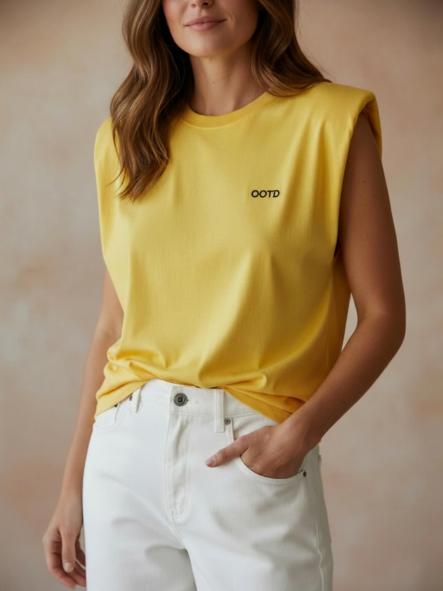 Camiseta Rubbi Amarillo