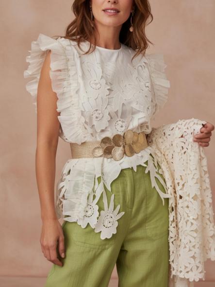 Chaleco Renata Volantón [0]