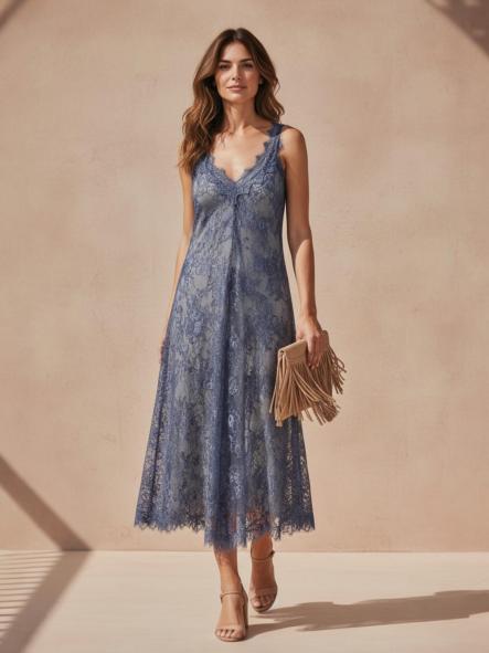 Vestido Loure Azul 