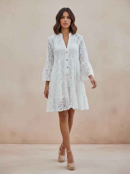 Vestido Reisa Blanco [1]
