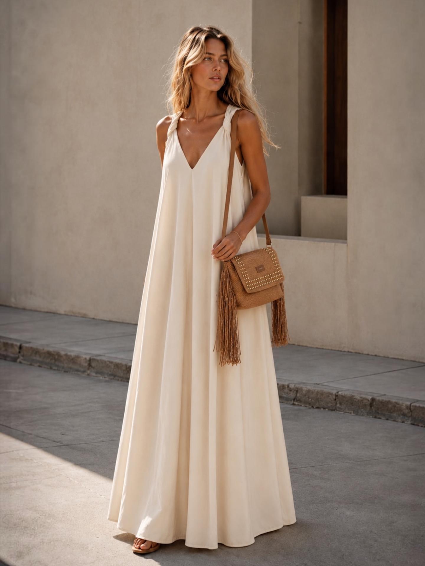 Vestido Amalfi Crudo
